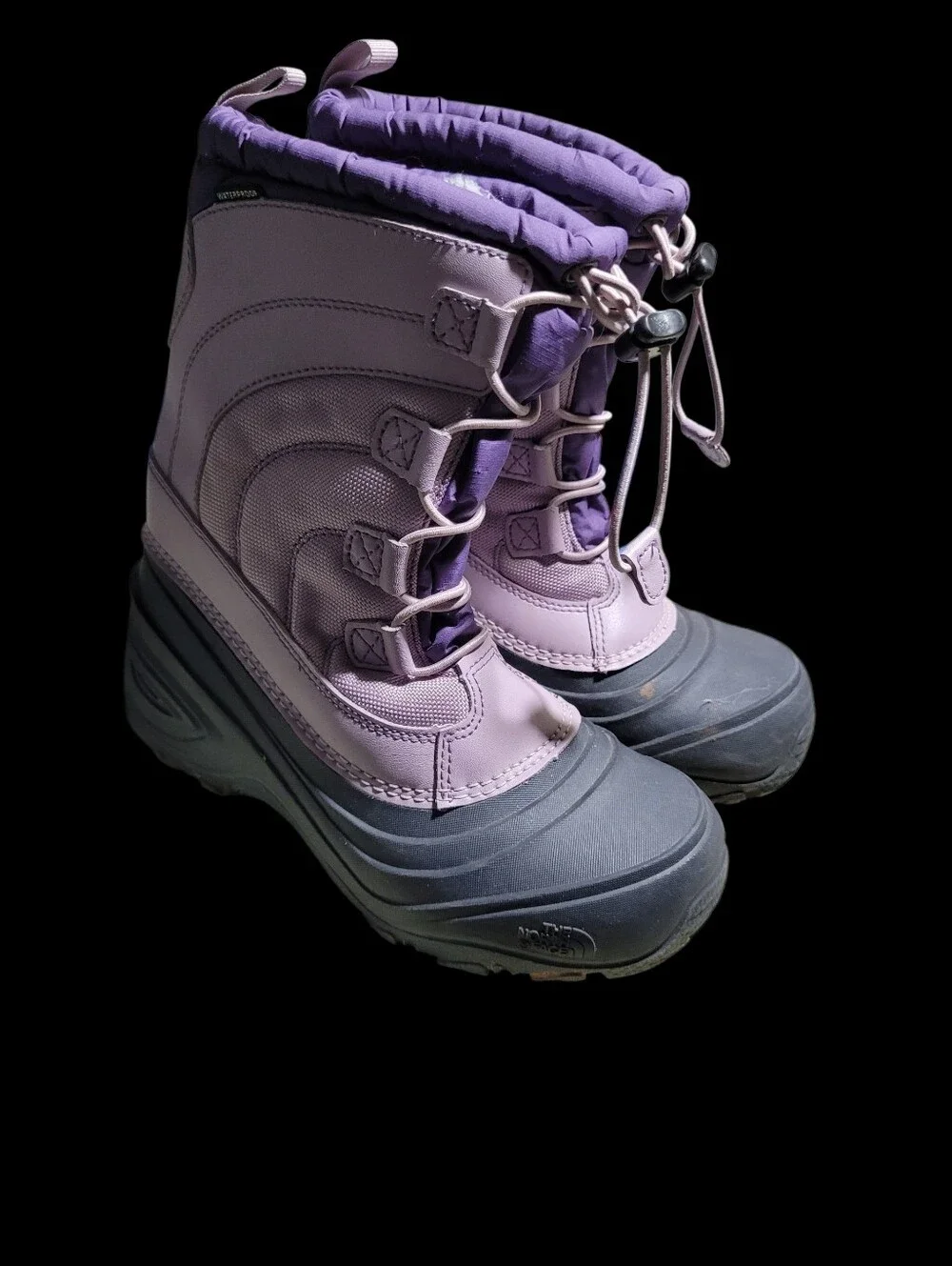 The North Face Alpenglow IV kids' snow boots Girls Size 4
